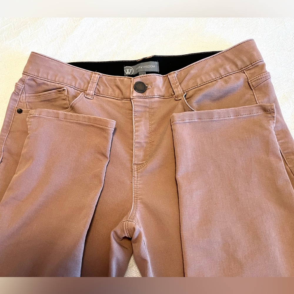 5 pocket Jean style cotton pant by Wit & Wisdom